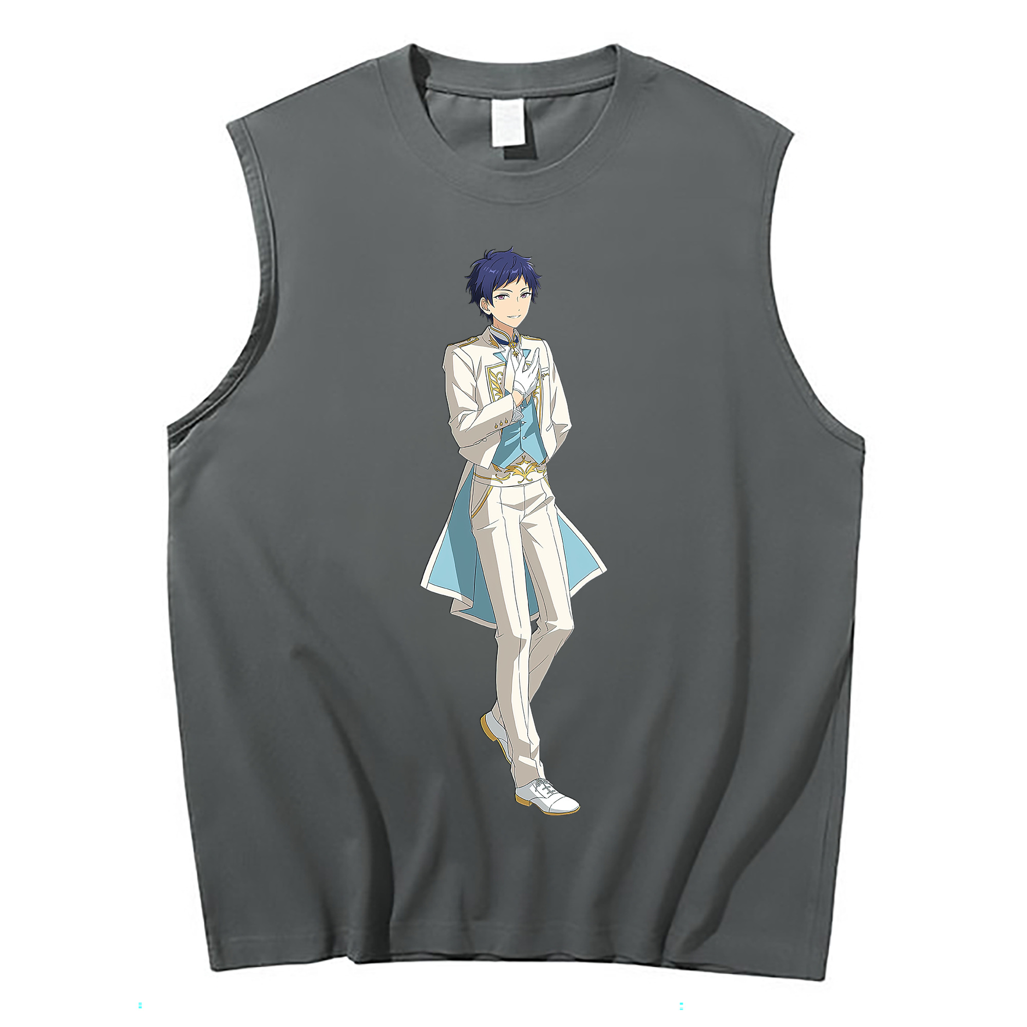 （画像用） あんさんぶるスターズ! Ensemble Stars コットン100％タンクトップ（フロントプリント）